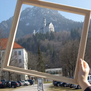 Keilrahmen "Galerie" - Maßanfertigung natur