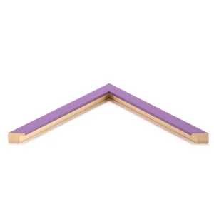 Holz-Bilderrahmen Bentley nach Maß Violett | Leerrahmen (ohne Glas und Rückwand)