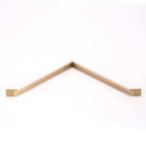 Holz-Bilderrahmen Bentley nach Maß Weiß | Normalglas (2 mm)