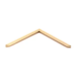 Holz-Bilderrahmen Barkingside nach Maß Natur | Normalglas (2 mm)