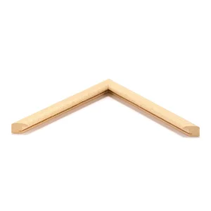 Holz-Bilderrahmen Bayswater nach Maß Natur | Normalglas (2 mm)
