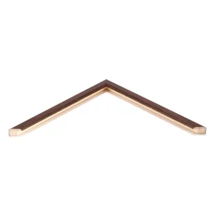Holz-Bilderrahmen Bond 9x13 cm | Dunkelbraun | Normalglas (2 mm)