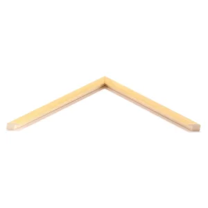 Holz-Bilderrahmen Bond nach Maß Natur | Normalglas (2 mm)