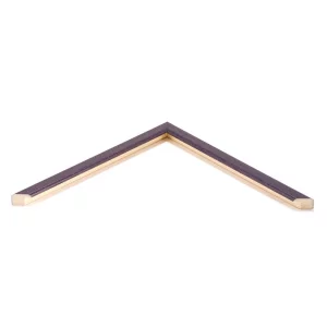 Holz-Bilderrahmen Bond nach Maß Pflaume | Normalglas (2 mm)