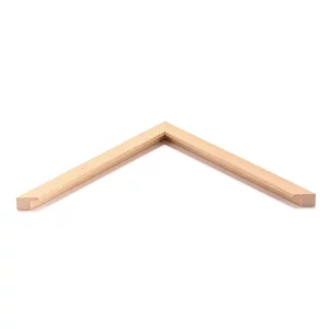 Holz-Bilderrahmen Brixton nach Maß Buche | Normalglas (2 mm)