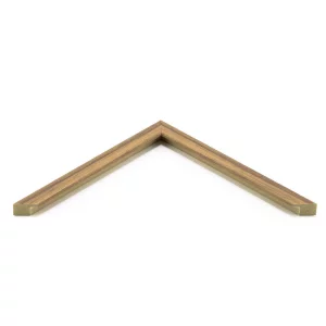 Kunststoff-Bilderrahmen Burnt Oak nach Maß Natur dunkel | Normalglas (2 mm)