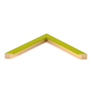 Holz-Bilderrahmen Eastcote 9x13 cm | Grasgrün | Normalglas (2 mm)
