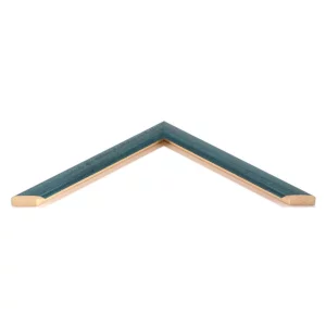 Holz-Bilderrahmen Embankment nach Maß Hellblau | Normalglas (2 mm)