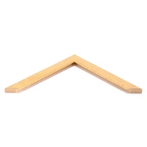 Holz-Bilderrahmen Embankment nach Maß Natur | Normalglas (2 mm)