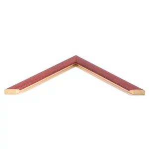 Holz-Bilderrahmen Binfield 9x13 cm | Bordeaux | Normalglas (2 mm)