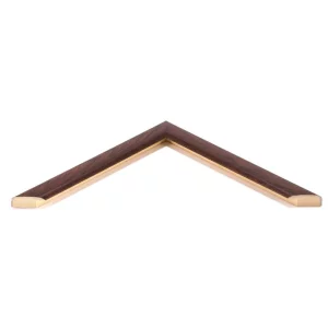 Holz-Bilderrahmen Binfield 20x28 cm | Dunkelbraun | Normalglas (2 mm)