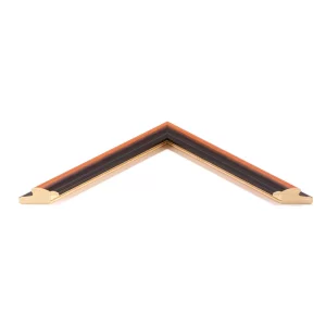 Holz-Bilderrahmen Greenford nach Maß Braun | Normalglas (2 mm)