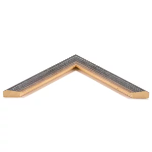 Holz-Bilderrahmen High Barnet nach Maß Braun | Normalglas (2 mm)