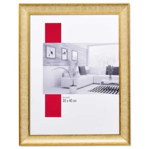 Barock-Bilderrahmen Profil 68 Maßanfertigung elfenbein | Normalglas (2 mm)