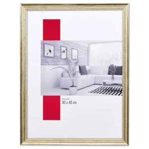 Holz-Bilderrahmen Profil 48 29,7x42 cm (A3) | gold | Normalglas (2 mm)
