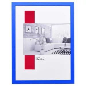 Holz-Bilderrahmen Profil TOP CUBE 40x50 cm | maritime | Normalglas (2 mm)