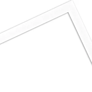Holz-Bilderrahmen Macmac 29,7x42 cm (A3) | Weiß | Normalglas (2 mm)