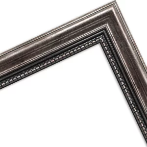 Holz-Bilderrahmen Karuru nach Maß Metall | Normalglas (2 mm)