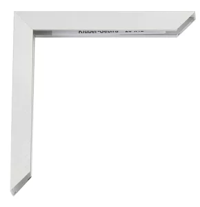 Alu-Bilderrahmen Alejandro 84,1x118,9 cm (A0) | Silber matt, kreuzgebürstet | Kunstglas (2 mm)