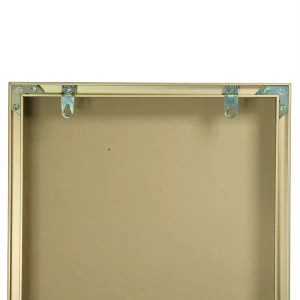 Alurahmen TERA nach Maß weiß matt | Normalglas (2 mm)