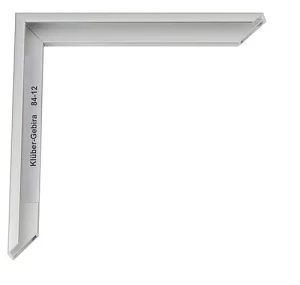 Alu-Bilderrahmen Carlos 20x30 cm | Silber-Seidenmatt, Rücken gebürstet | Normalglas (2 mm)