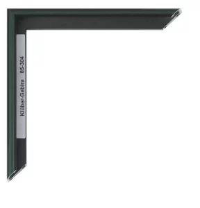 Alu-Bilderrahmen Miguel 29,7x42 cm (A3) | Florentiner Grün | Normalglas (2 mm)