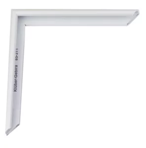 Alu-Bilderrahmen Miguel 29,7x42 cm (A3) | Florentiner Perlweiß | Normalglas (2 mm)