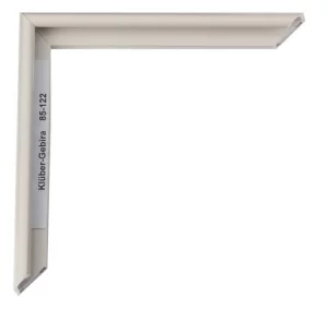 Alu-Bilderrahmen Miguel 29,7x42 cm (A3) | Pastellcreme | Normalglas (2 mm)