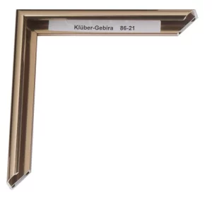 Alu-Bilderrahmen Enzo 20x30 cm | Bronze-hell, Rücken gebürstet | Normalglas (2 mm)