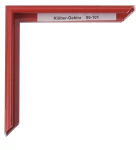 Alu-Bilderrahmen Enzo 59,4x84,1 cm (A1) | Ferrari-Rot | Kunstglas (2 mm)