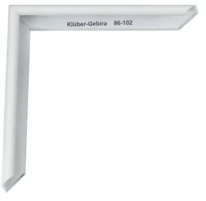 Alu-Bilderrahmen Enzo 59,4x84,1 cm (A1) | Gletscherweiß | Kunstglas (2 mm)