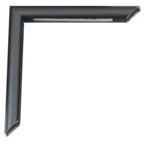 Alu-Bilderrahmen Pedro Maßanfertigung Florentiner Silber (geätzt) | Normalglas (2 mm)