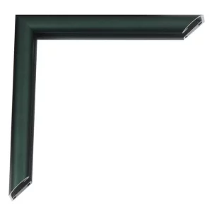 Alu-Bilderrahmen Pedro 84,1x118,9 cm (A0) | Florentiner Grün | Kunstglas (2 mm)