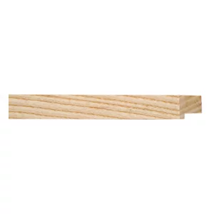 Holz-Bilderrahmen Santiago 20x30 | Rohleiste, Esche | Normalglas (2 mm)