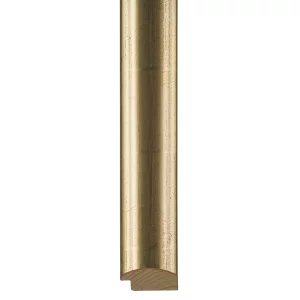 Holz-Bilderrahmen Rubi 59,4x84,1 cm (A1) | Gold | Kunstglas (2 mm)