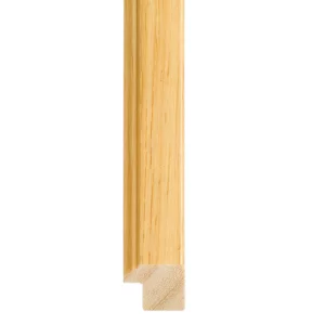 Holz-Bilderrahmen Alcoy 30x45 cm | Natur lackiert | Normalglas (2 mm)