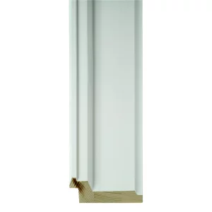 Holz-Bilderrahmen Cartagena 59,4x84,1 cm (A1) | weiß | Kunstglas (2 mm)