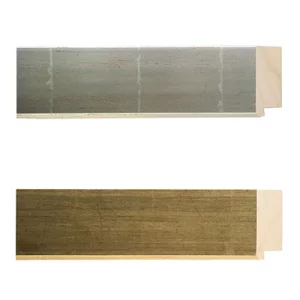 Holz-Bilderrahmen Benidorm 20x30 | Folie, Echtgoldimitation | Normalglas (2 mm)