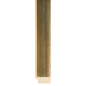 Holz-Bilderrahmen Alcala 21x29,7 cm (A4) | Altgold | Normalglas (2 mm)