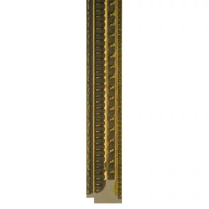 Barock-Bilderrahmen Bilbao nach Maß gold | Normalglas (2 mm)