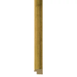 Holz-Bilderrahmen El Rosario 59,4x84,1 cm (A1) | Gold | Kunstglas (2 mm)