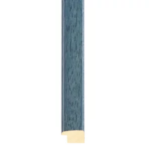 Holz-Bilderrahmen Calvia 59,4x84,1 cm (A1) | Blau | Kunstglas (2 mm)