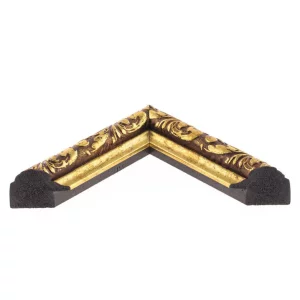 Barockrahmen Gemmingen 18x24 cm | Gold | Normalglas (2 mm)
