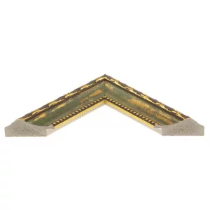 Barockrahmen Fichtenau 18x24 cm | Grün | Normalglas (2 mm)