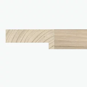 Holzleiste Oakwoods 21x52 nach Maß Eiche | Normalglas (2 mm)
