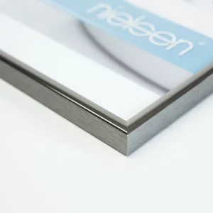 Alurahmen Classic 59,4x84,1 cm (A1) | Platin | Normalglas (2 mm)