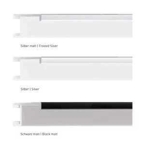 Aluminiumleiste Profil 33 21x29,7 cm (A4) | Silber matt | Normalglas (2 mm)