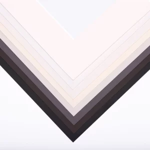 1,4 mm Passepartout 24x30 cm | Altweiß