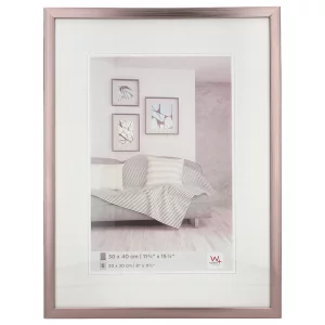 Kunststoff-Bilderrahmen Construction 10x15 cm | stahl | Normalglas (2 mm)