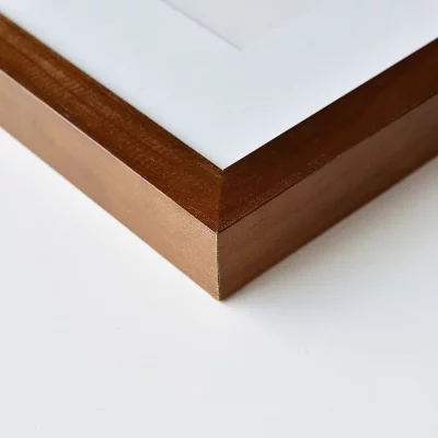 Multi fotolijst van hout Apollon voor 3 foto's 13x18 cm 23x50 cm (3x13x18 cm) | wengé | normaal glas (2 mm)